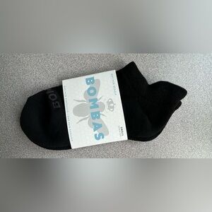 3 Pairs Bombas Women’s Black Athletic Socks for Active Comfort